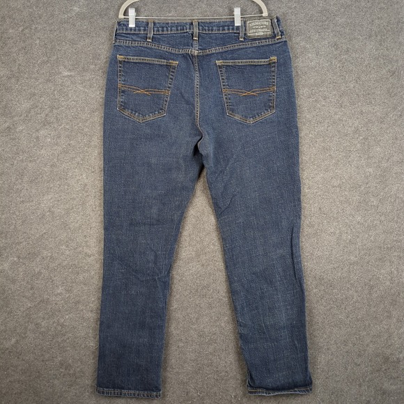 Signature by Levi Strauss Gold Mens Athletic Fit Jeans Dark Wash 40x32 - Picture 7 of 15